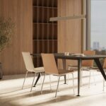 Kusch + Co Duo Frame Chair 4LA Uph Four-Leg Upholstered Armchair With Armrests arrangement view