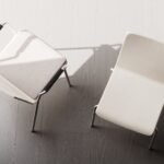 Kusch + Co Duo Frame Chair 4LA Uph Four-Leg Upholstered Armchair With Armrests arrangement view