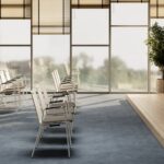 Kusch + Co Duo Frame Chair 4LA Uph Four-Leg Upholstered Armchair With Armrests arrangement view