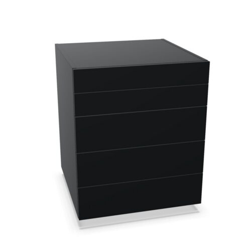 Frezza 4-Drawer Matt Lacquered Pedestal Cabinet