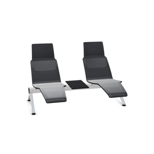 Kusch + Co V-Travel Bench-2 Lounger 2-Seat With Table Beam Seating