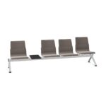 Kusch + Co V-Travel Bench-4 Prm 4-Seat Integrated Tabletop Beam Seating