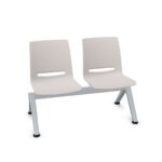 Kusch + Co V-Care Bench-2 Standard 2-Seat 2U TE1 Beam Seating Bench