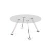 Frezza Round Glass Top Coffee Table