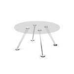 Frezza Round Glass Top Coffee Table