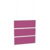 Deblick Createx Divider Hanging 1600 X Triple Panel Acoustic Ceiling Baffle