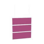 Deblick Createx Divider Hanging 1600 X Triple Panel Acoustic Ceiling Baffle
