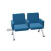 Kusch + Co V-Travel Bench-2 Soft Modular Arm End 2-Seat End Module With
