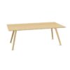 Treku Aise Meeting Table With Wooden Legs 4-Leg Meeting Table