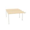 Frezza Initial Two-Person Separated Top Bench Desk