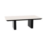 Nowy Styl Erange Table Two-Column Slab-Leg Base T2 Conference Rectangular
