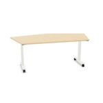 Frezza Tilting-Top Pentagonal Top Meeting Table