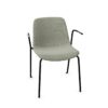 Nowy Styl Sitari Stationary Chair 4-Leg Frame Uph With Armrests Upholstered