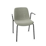 Nowy Styl Sitari Stationary Chair 4-Leg Frame Uph With Armrests Upholstered