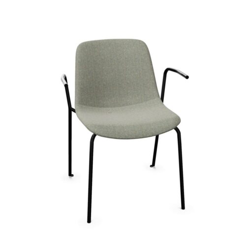 Nowy Styl Sitari Stationary Chair 4-Leg Frame Uph With Armrests Upholstered