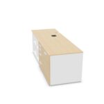 Bralco Executive Desk With Integrated Storage Desk