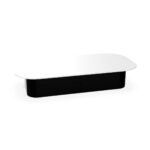 Frezza Be 1 Low Glass Top Coffee Table