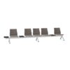 Kusch + Co V-Travel Bench-5 Standard Five-Seat With Tables Beam Seating