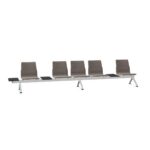 Kusch + Co V-Travel Bench-5 Standard Five-Seat With Tables Beam Seating