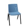 Gaber Jubel Upholstered 4-Leg Stackable Stacking Chair