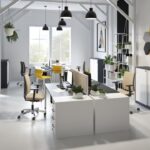 Nowy Styl Navigo Swivel Chair Uph Plastic Back Task Upholstered Backrest