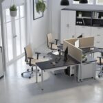 Nowy Styl Navigo Swivel Chair Uph Plastic Back Task Upholstered Backrest