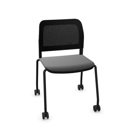 Diemme Match 4 4-Leg Mesh Back Meeting Chair