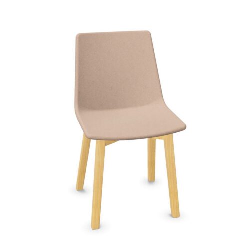 Gaber Akami Upholstered 4-Leg Canteen Chair