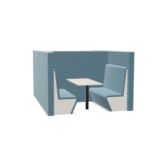 Nowy Styl Sand American Diner 4U H-Shape With High Table H-Shaped Integrated