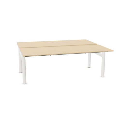 Bralco NU Fixed-Height Straight Corner Bench Desk