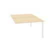 Frezza Popace Workstation Separated Top Bench Desk