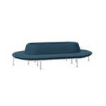 Kusch + Co Genaya GENSOFASETOSHAPE3 Modular O-Shaped Arrangement Sofa Set