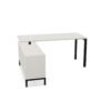 Nowy Styl CS5040 Desk Integrated With Sideboard I-Leg Frame Base Fixed Height