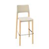 Kusch + Co Arn Frame Chair Hkr 4L Lgw P 4-Leg Plastic Back Bar Stool