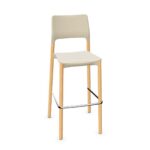 Kusch + Co Arn Frame Chair Hkr 4L Lgw P 4-Leg Plastic Back Bar Stool