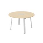 Bralco Take Off Evo Round Meeting Table Top Access Conference Table