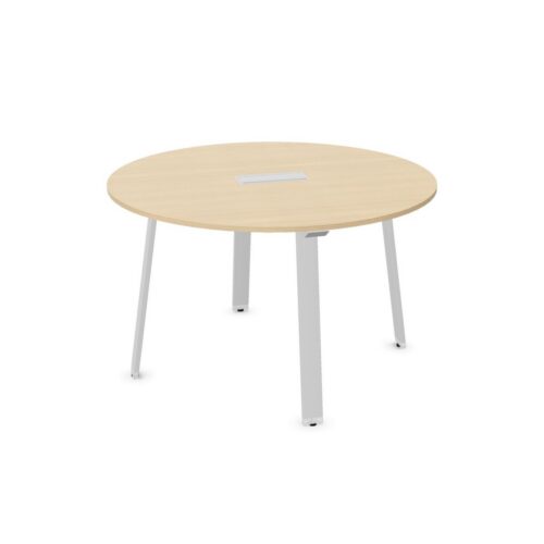 Bralco Take Off Evo Round Meeting Table Top Access Conference Table