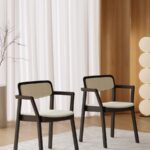 Kusch + Co Embla Frame Chair 4LA HB Uph 4-Leg Upholstered High Frame Chair