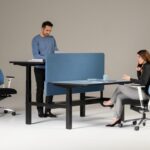 Nowy Styl Emodel 2 0 Spacer Desk-Desk Workbench-Workbench Linear Connection unrelated Xenium workstation arrangement