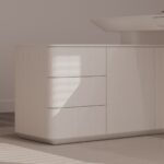 Nowy Styl Erange Desk Freestanding Slab-Leg Base Fixed RC Mini Compact Home