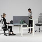Nowy Styl Eup Upper Front Workbench Panel Upholstered Desk Screen