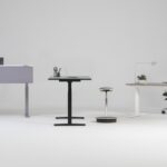 Nowy Styl Eup Upper Front Desk Panel Upholstered Desk Screen