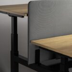 Nowy Styl Eup Upper Front Workbench Panel Upholstered Desk Screen
