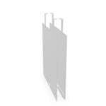 Bralco Glt Zfh Freestanding Aluminium Frame Desk Screen