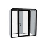 Deblick Chat Round X Glazed Acoustic Phone Booth