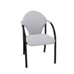 Nowy Styl Visa 4-Leg Uph Back With Armrests Upholstered Frame Chair
