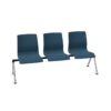 Kusch + Co Trio Bench 3U 4L Uph 3-Seat Upholstered 4-Leg Beam Seating