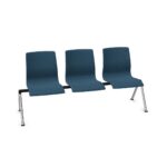Kusch + Co Trio Bench 3U 4L Uph 3-Seat Upholstered 4-Leg Beam Seating