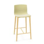 Gaber Slot Fill 68BL 4-Leg Beech Wooden Bar Stool