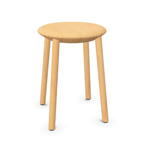 Kusch + Co Creva Stool 4L Lgw W 4-Leg No Backrest Stool